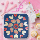 Bord van hartenliefdespapier (Feest)