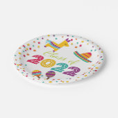 Bord van het Afstuderen Fiesta - Sombrero (wit) (Gekanteld)