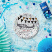 Bord van het Baby shower van het vliegtuig (Feest)