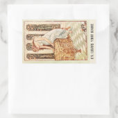 Bord van het boekje van Pandora Rechthoekige Sticker (Tas)