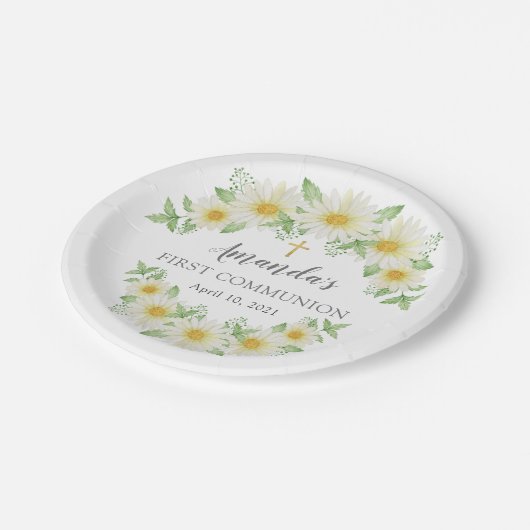 Bord van het communautaire papier, Daisy Floral, v (Gekanteld)