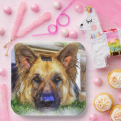 Bord van het Duitse Shepherd Paper (Feest)