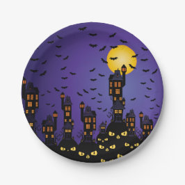 Bord van het gevlekte dorp