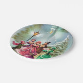 Bord van het kerstfeest in Vintage (Gekanteld)