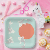 Bord VAN HET PAPIER : JAPANESE STIJL : KOI FISH PA (Feest)