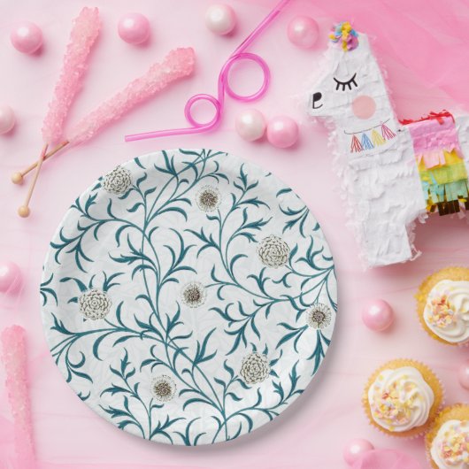 Bord VAN HET PAPIER : WILLIAM MORRIS : PLATTELAND (Feest)