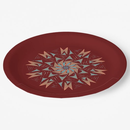 Bord van het Southwest Plum Paper (Gekanteld)