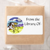 Bord van het Southwestern Horse Book Etiket (Insitu)