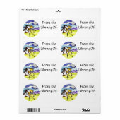 Bord van het Southwestern Horse Book Etiket (Full Sheet)