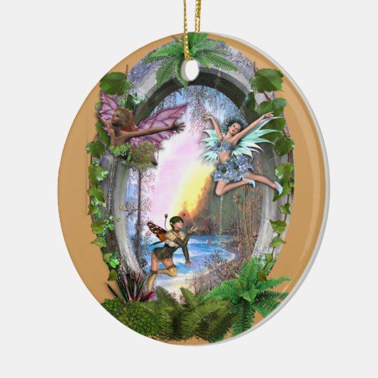 Bord van het Verenigd Koninkrijk Keramisch Ornament (Links)