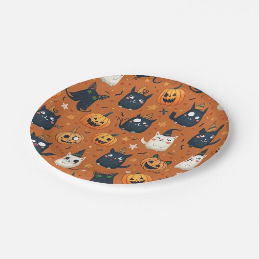 Bord van Holloweenpapier (Gekanteld)