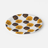 Bord van Holloweenpapier (Gekanteld)