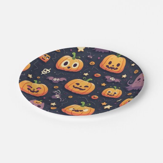 Bord van Holloweenpapier (Gekanteld)