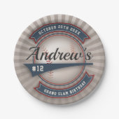  Bord van honkbalpapier (Voorkant)