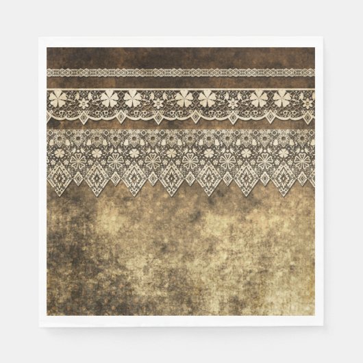 bord van  kant servet (Voorkant)