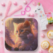 Bord van karton kat Bloem (Feest)