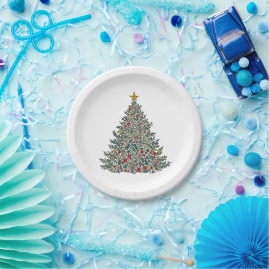 Bord van kerstboompapier (Feest)