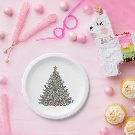 Bord van kerstboompapier (Feest)