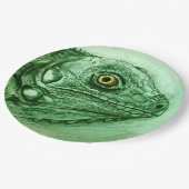 Bord van kleurrijk geïllustreerd papier - Iguana (Gekanteld)