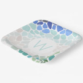 Bord van kleurrijk Zee (Gebogen)