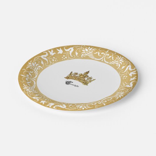 Bord van kroonpapier (Gekanteld)