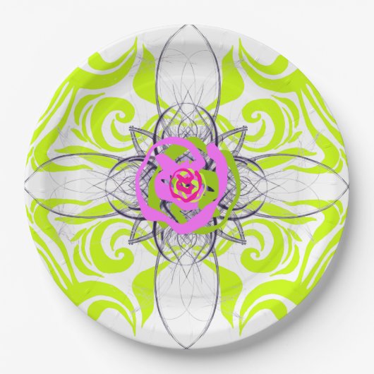 Bord van limoen en Roos (Voorkant)