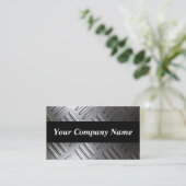 Bord van metaal, niet-destructief Visitekaartje (Staand voorkant)