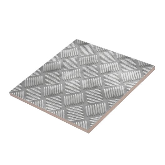 Bord van metaaldiamant tegeltje (Zijkant)