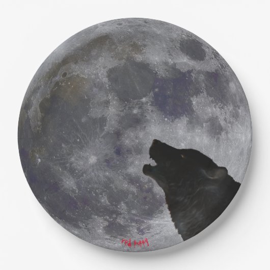 Bord van Moon en Howling Wolf (Voorkant)