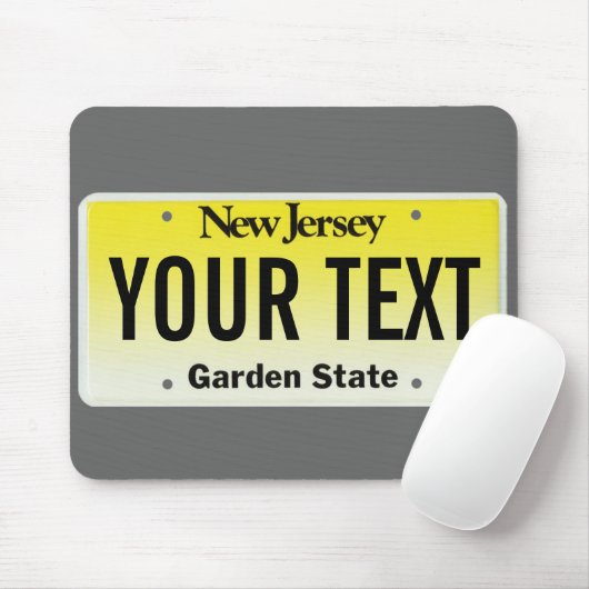 Bord van New Jersey Muismat (Met muis)
