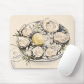 Bord van oesters 2012 muismat (Met muis)