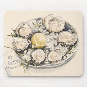 Bord van oesters 2012 muismat