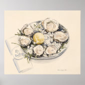 Bord van oesters 2012 poster (Voorkant)