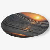 Bord van Oregon Coast Sunset-fotopapier (Gekanteld)