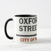 Bord van Oxford Street Mok (Links)