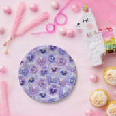 Bord van Paars Pansiepapier (Feest)