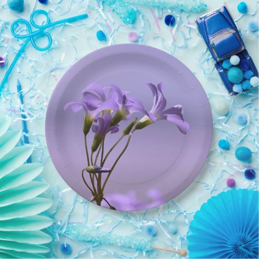Bord van paars papier (Feest)