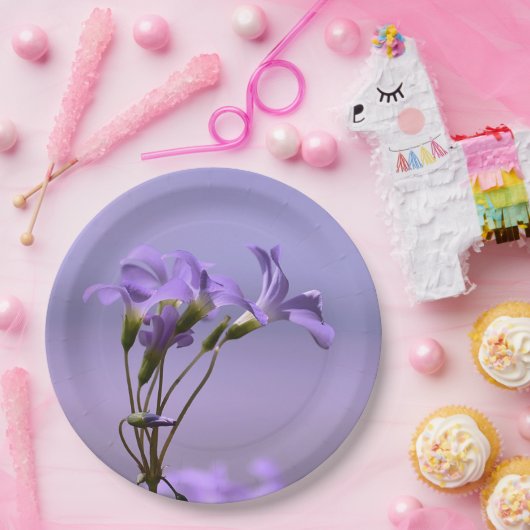 Bord van paars papier (Feest)