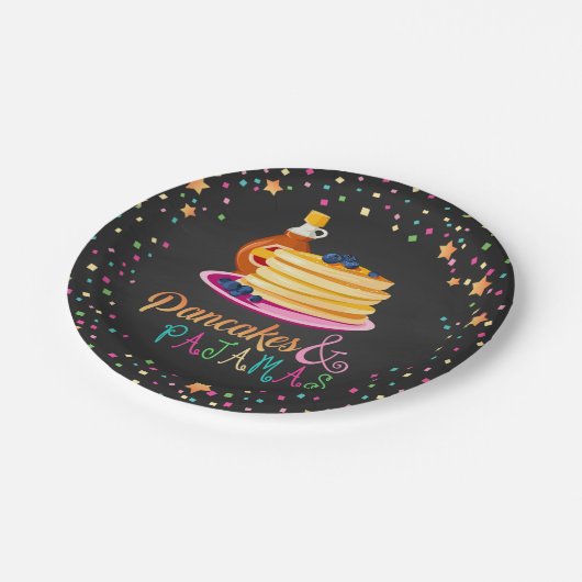 Bord van pannenkoeken en pyjama's - Blk (Gekanteld)