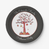 Bord van papier van de Pumpkin-boom (Voorkant)