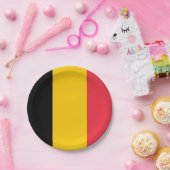 Bord van patriottisch papier met vlag van België (Feest)