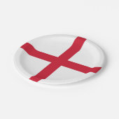 Bord van patriottisch papier met vlag van het Vere (Gekanteld)