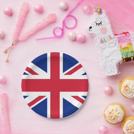 Bord van patriottisch papier met vlag van het Vere (Feest)