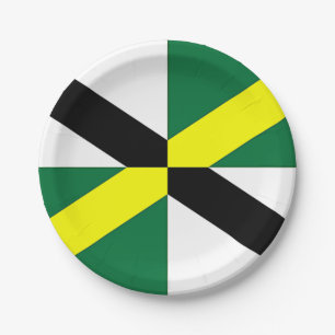 Bord van patriottisch papier met vlag van Monterey