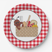 Bord van Picnic-partijpapier (Voorkant)