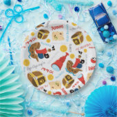 Bord van piraatpapier van de Treasure Island Party (Feest)