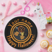 Bord van pomkin Halloween-decor (Feest)