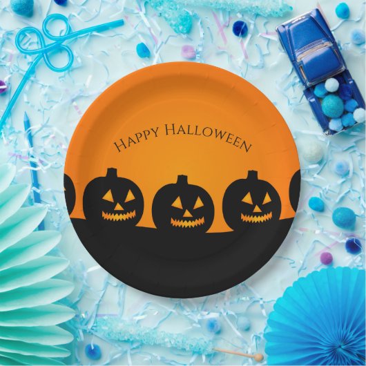 Bord van pompoenpapier (Feest)