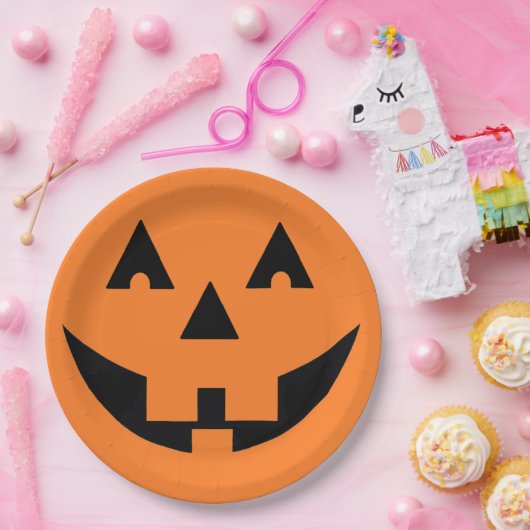 Bord van pompoenpapier (Feest)