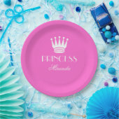 Bord van prinses met naam (Feest)